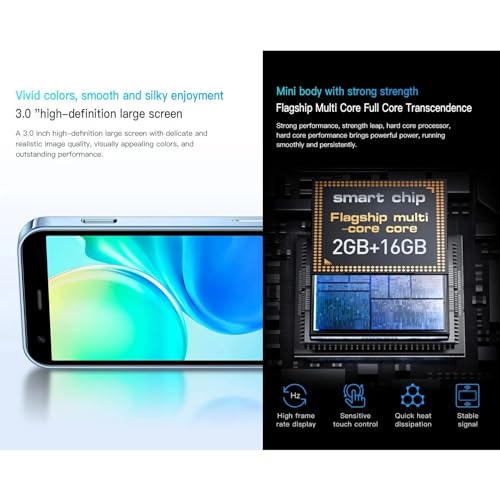 Mini Smartphone 3.0 Inch Unlocked 3G Dual SIM Mobile Phone (Purple) T14959