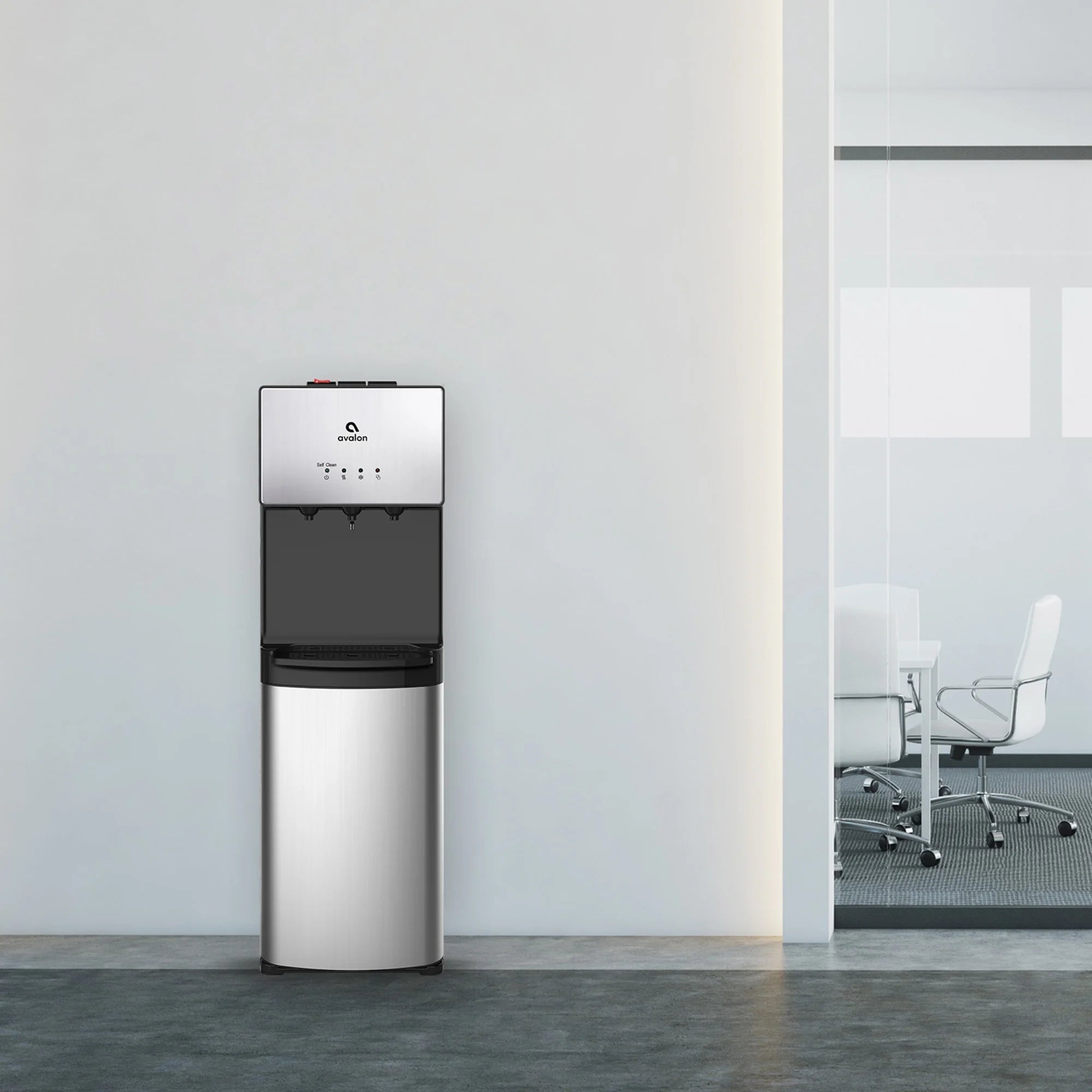 Self Clean Bottom Load Water Cooler, Stainless Steel H785772