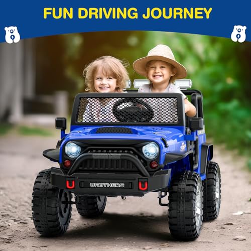 12V Kids Electric Ride On Car with Remote Control, 4-Wheel Suspension, Bluetooth Speaker P8629