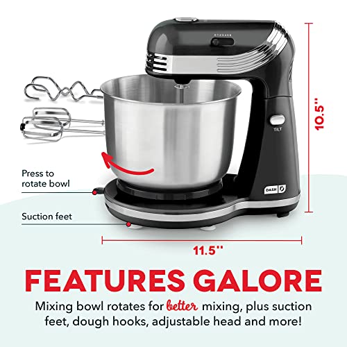 Stand Mixer with 3 Quart Stainless Steel Bowl, 6 Speeds H9467