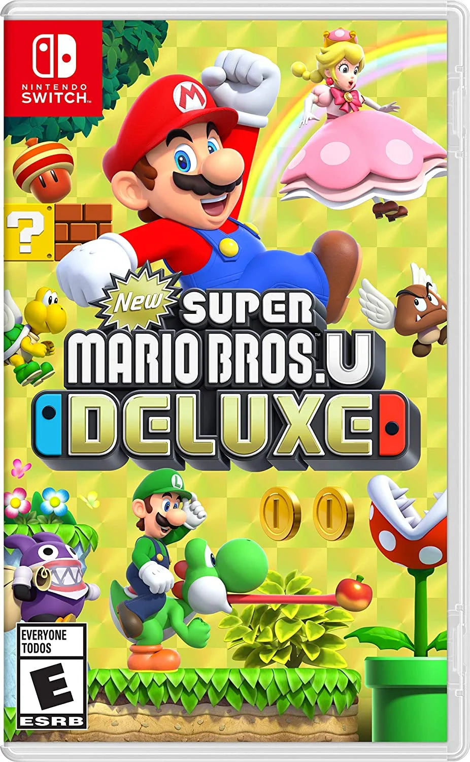 Switch OLED Console with Super Mario Bros. U Deluxe and Accessory Kit E264042