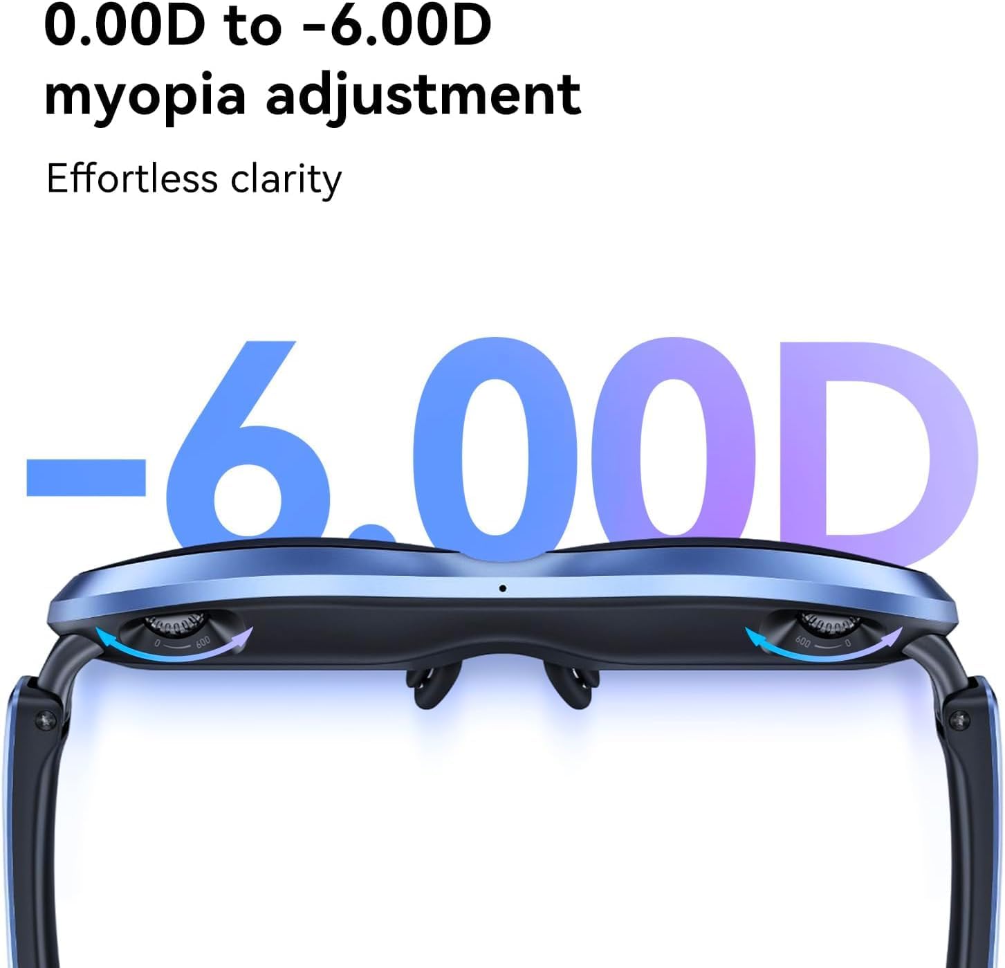 AR Glasses, 1080P Wearable Display for Gaming and Video, Myopia Friendly D968364