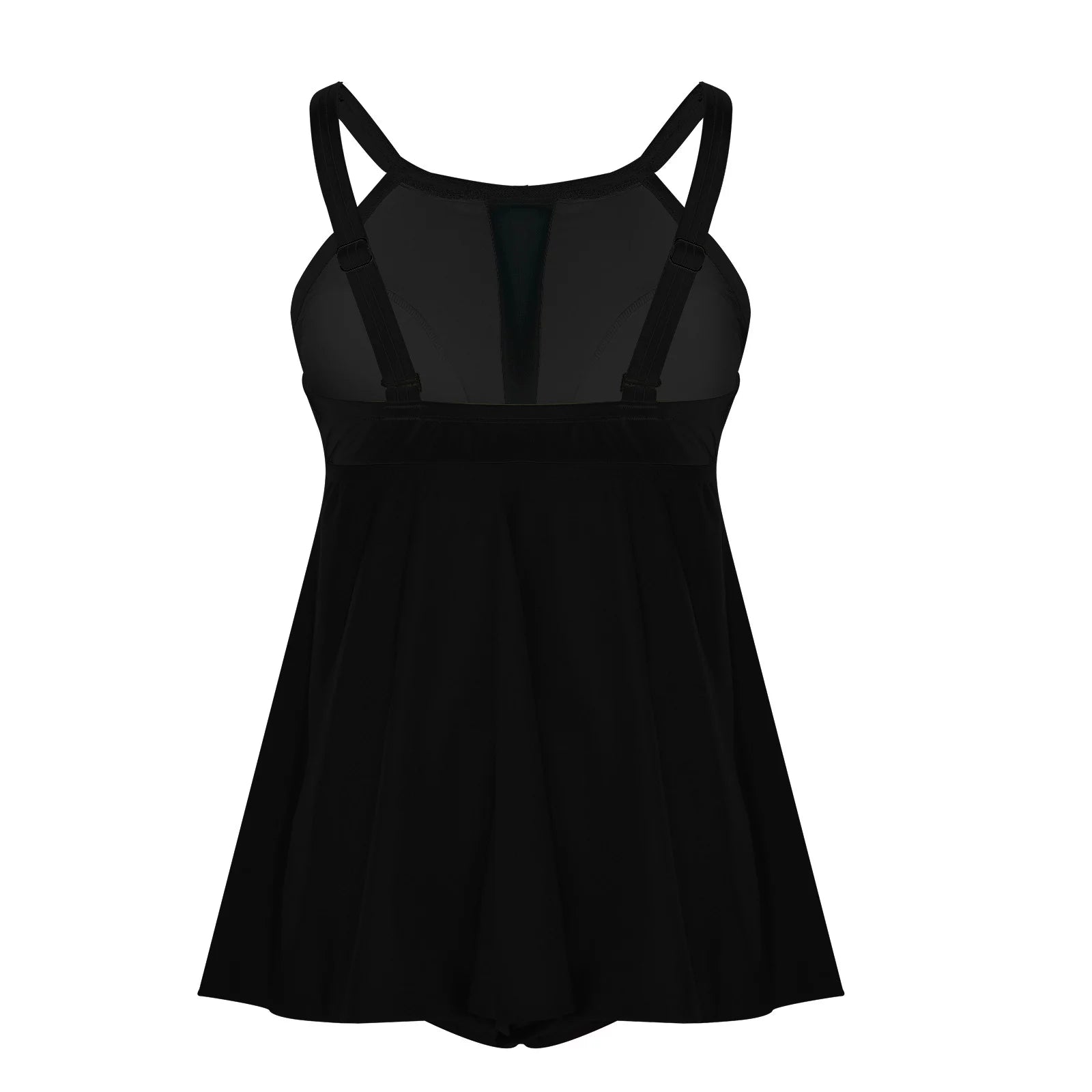 Women's Adjustable Skirt Style Swimsuit Set Z4585