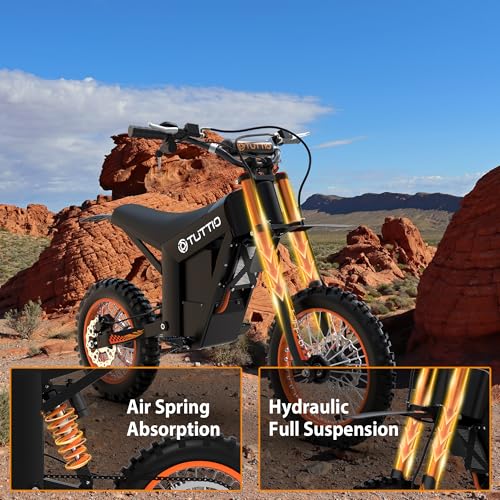 Electric Dirt Bike for Adult and Teen 48V 21AH Fat Tire Off Road L889587