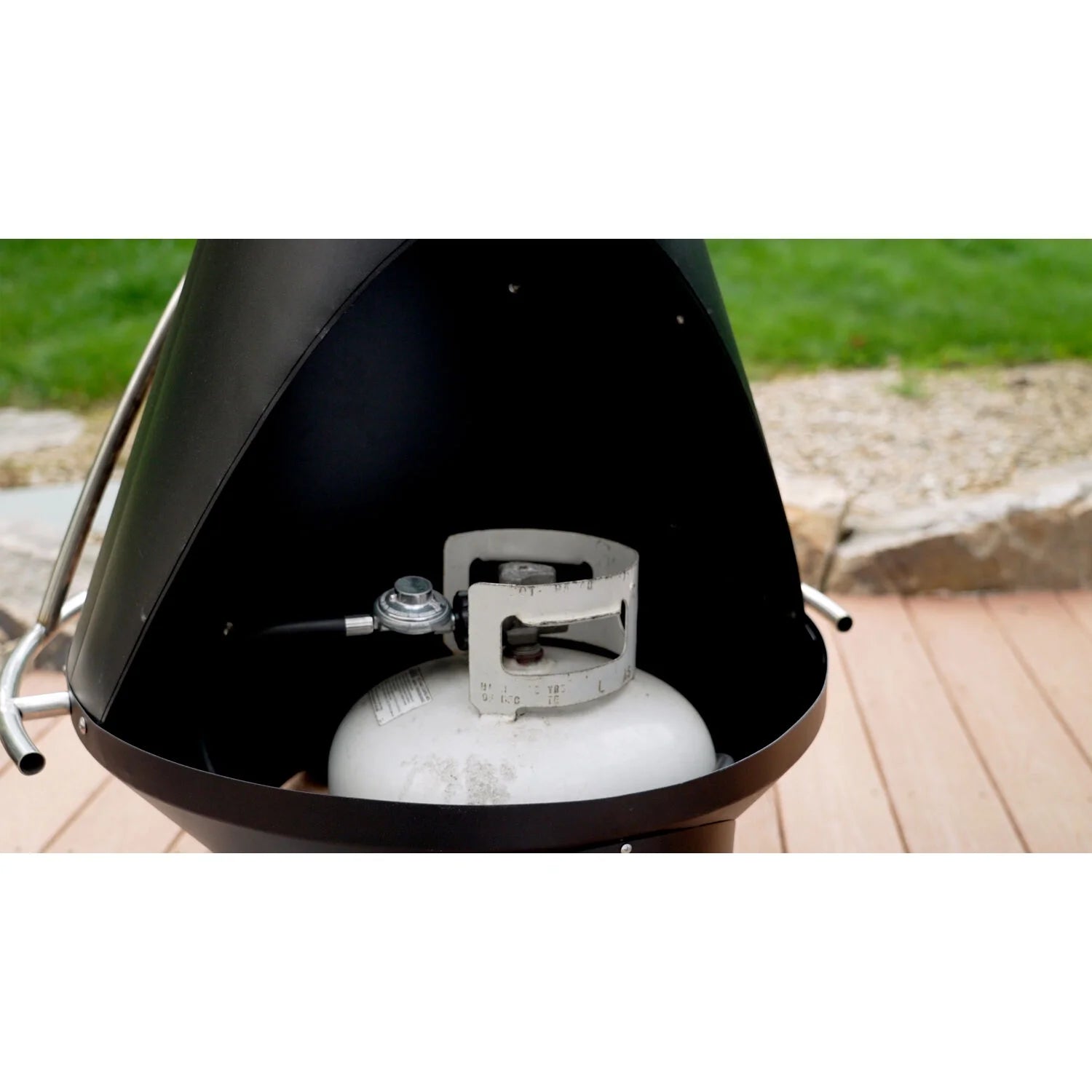 Propane Fire Pit Patio Heater with Tip-Over Safety Switch J586