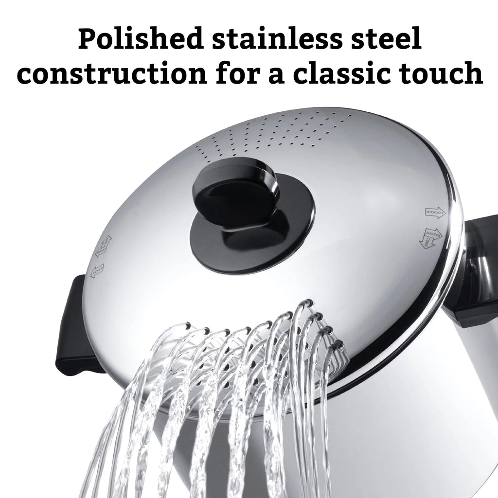 Stainless Steel 8 Quart Stockpot with Lid W836