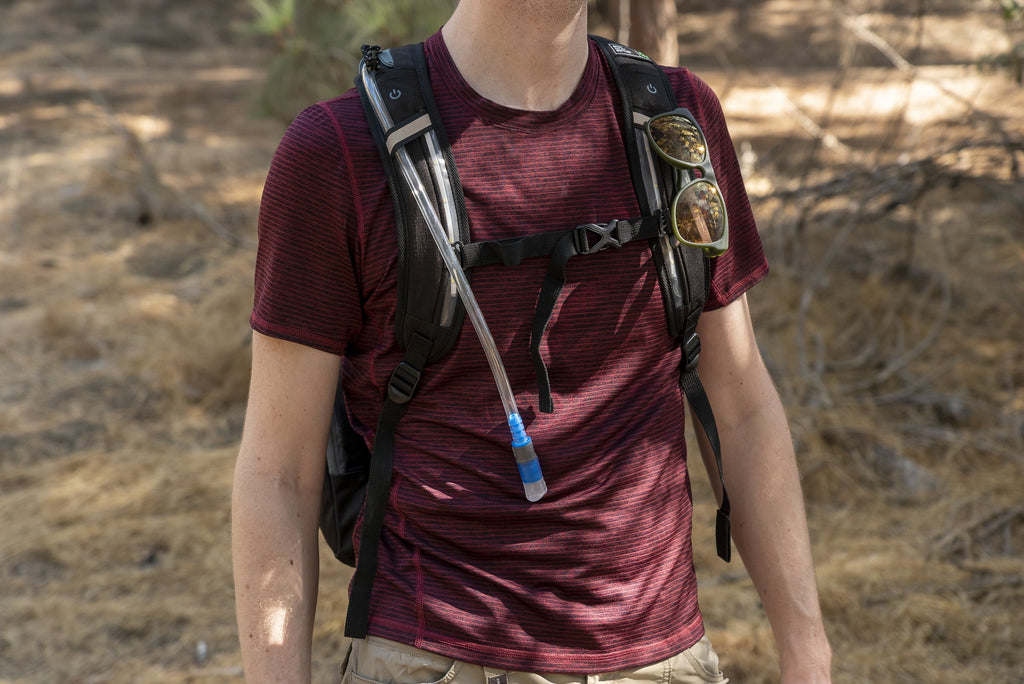 Hydration Backpack with 2 L Reservoir, Black J414129