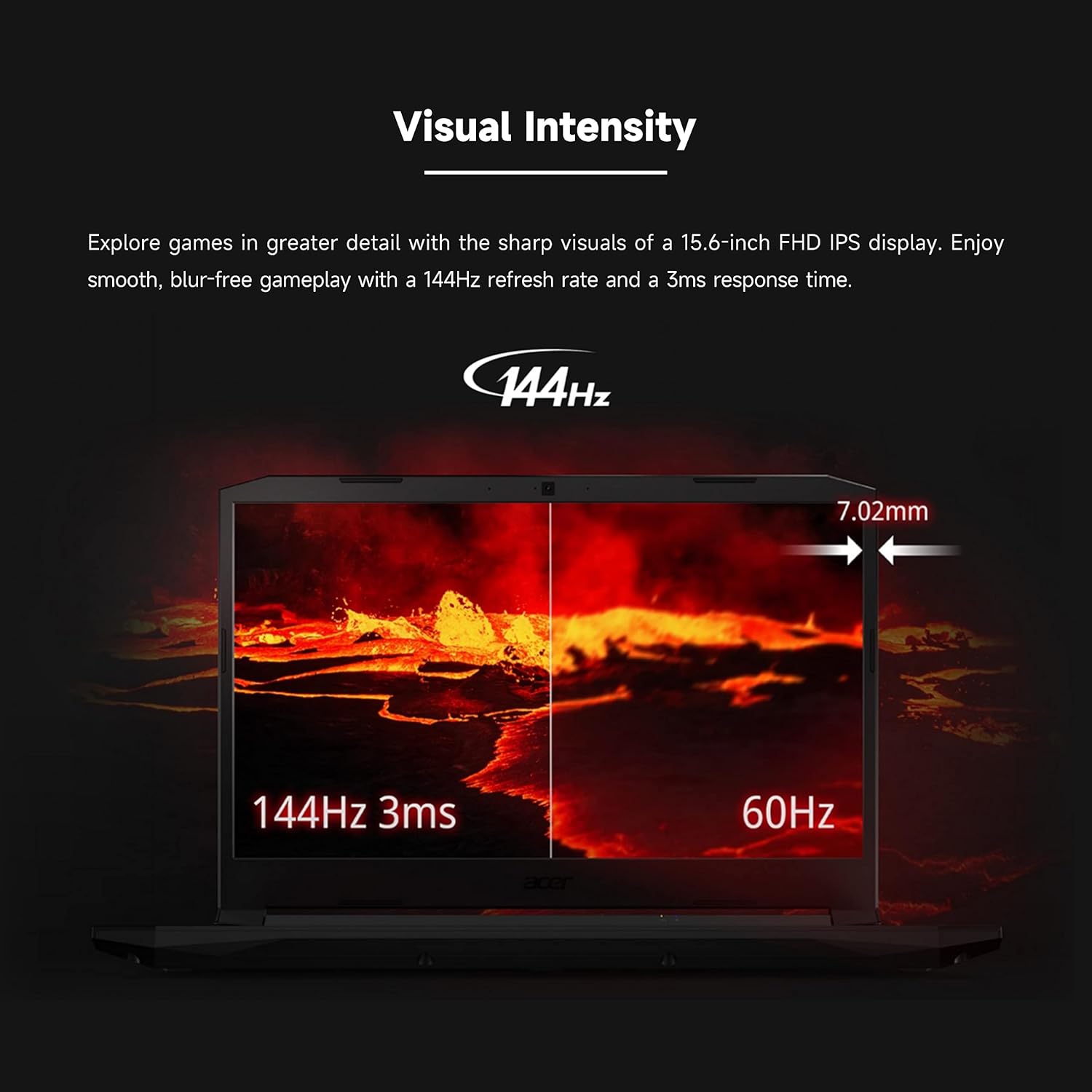 Gaming Laptop, 15.6" 144Hz FHD IPS Display, Ryzen 7, RTX 3060, 16GB RAM, 1TB SSD G27779