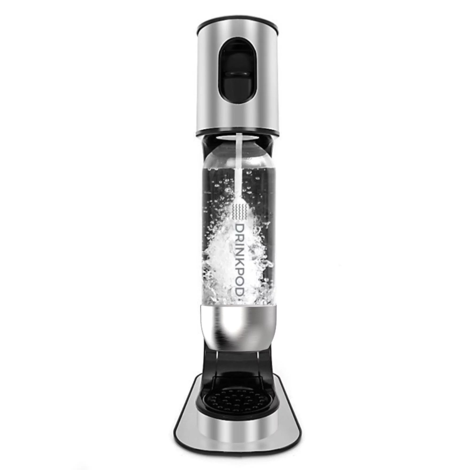 Stainless Steel Sparkling Water Machine with CO2 Cylinder and 3 Bottles K4743