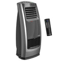 Lasko 22.5" 1500W Motion Heat Plus Ceramic Room Heater with Remote, Black/Silver, CC23185, New