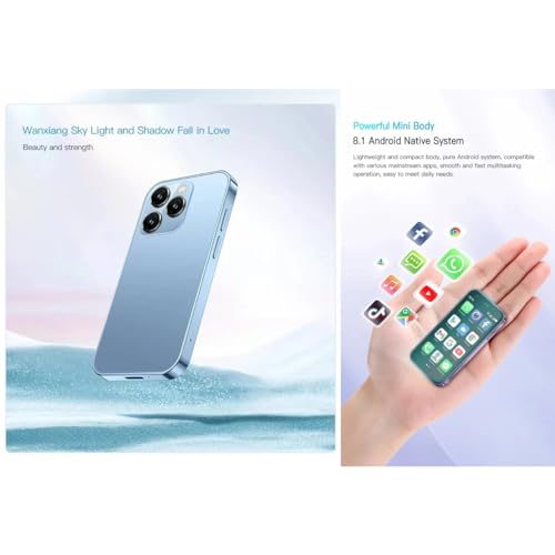 Mini Smartphone 3.0 Inch Unlocked 3G Dual SIM Mobile Phone (Purple) T14959