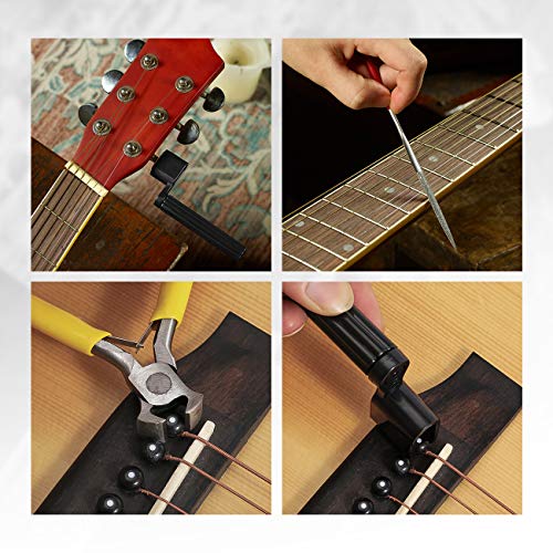 Guitar Repair Maintenance Tool Kit with Carry Bag L3289