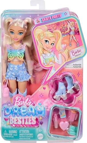 Renee Posable Roller Skating Fashion Doll with Black Hair and Accessories V354174