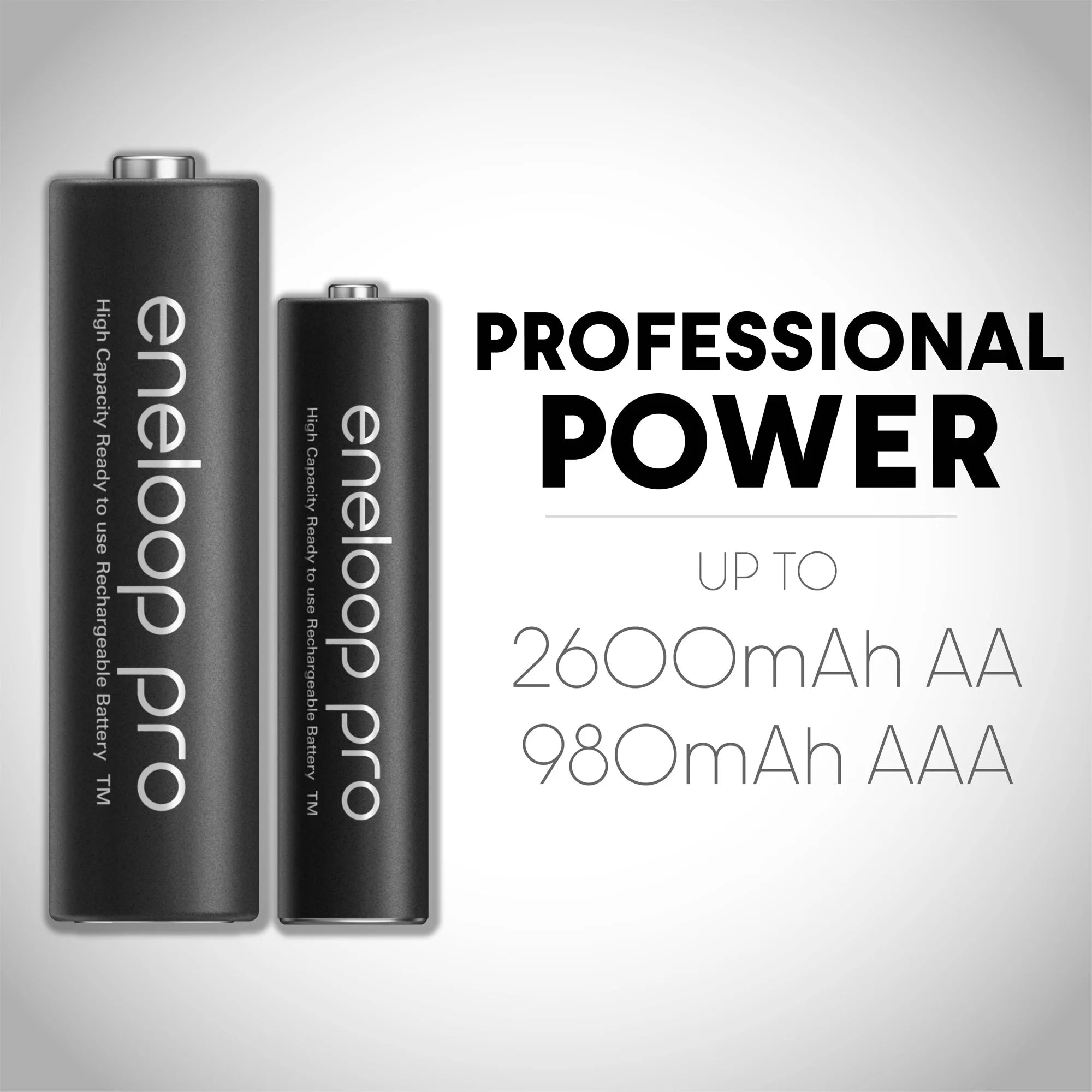 AA High-Capacity Rechargeable Batteries, 8-Pack N750139