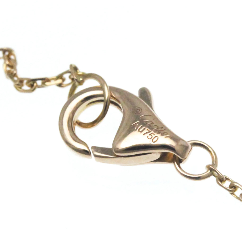 18K Gold Diamond Pendant Necklace O663485