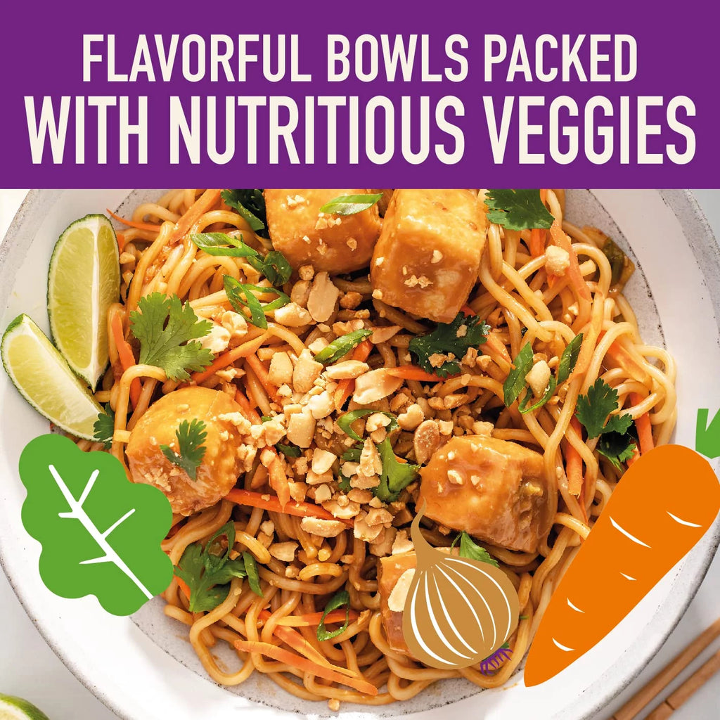 Peanut Sesame Noodle Bowl, Vegan, 8.7 oz (Pack of 6) E39751