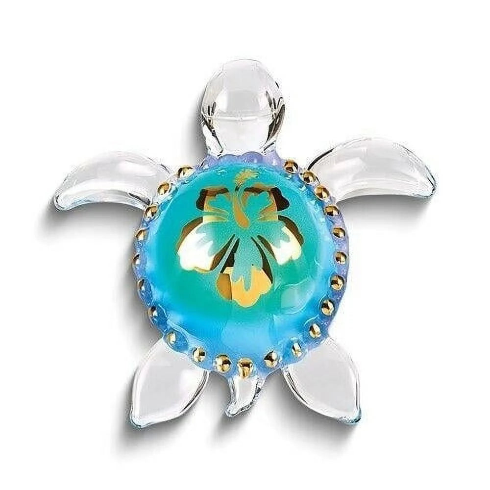 Sea Turtle Glass Figurine, 1.75 in. Y703