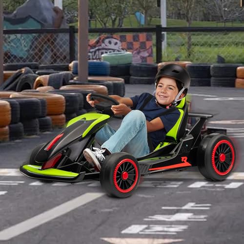 Electric Drift Kart for Kids, 24V, 2x200W Motor, Ages 6+ C51228