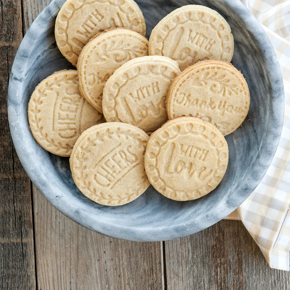 Cast Aluminum Cookie Stamp Set T60913