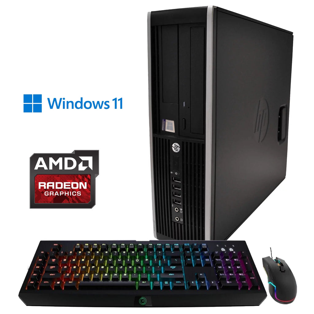 Refurbished Desktop Computer PC - Intel Quad-Core i5, 8GB RAM, 22in Monitor Z795