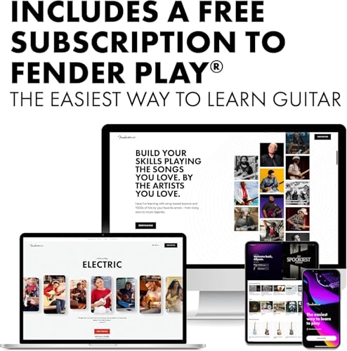 Beginner Electric Guitar Kit with Amp, Gig Bag, and Accessories P6328