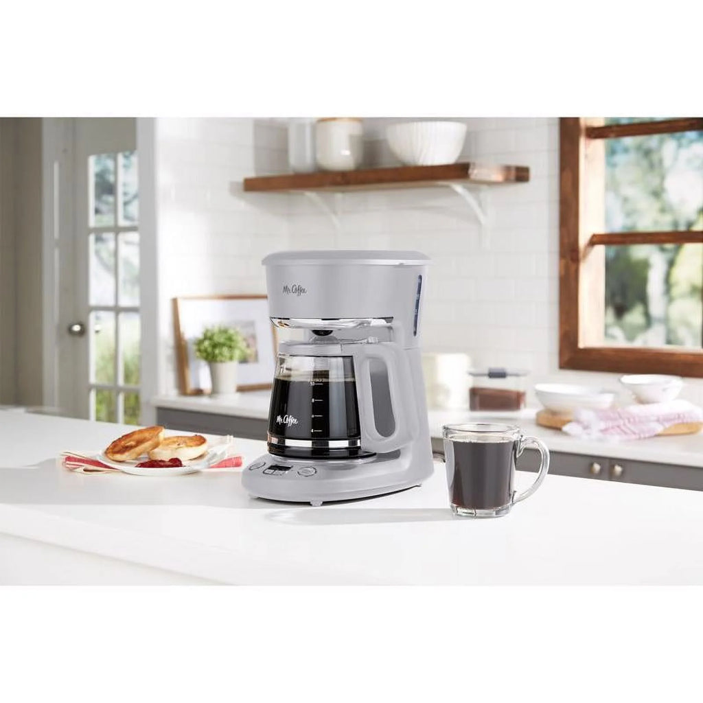 Programmable 12-Cup Coffee Maker, Grey C7037