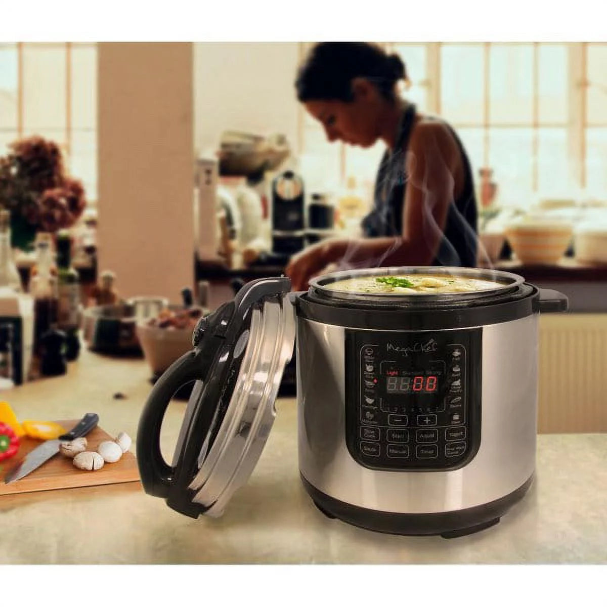 8-Quart Digital Pressure Cooker Y864