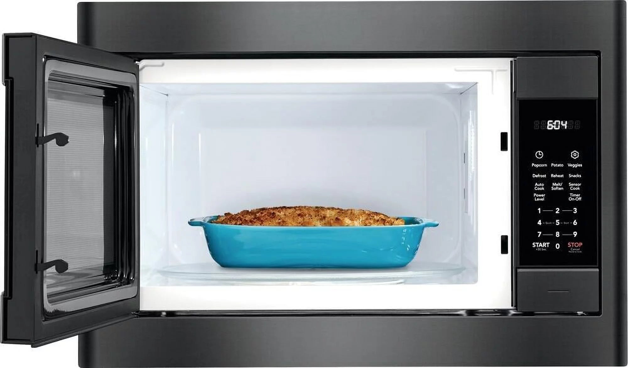 Built-in Microwave with Sensor Cooking, 2.2 cu. ft., Black Stainless Steel S477