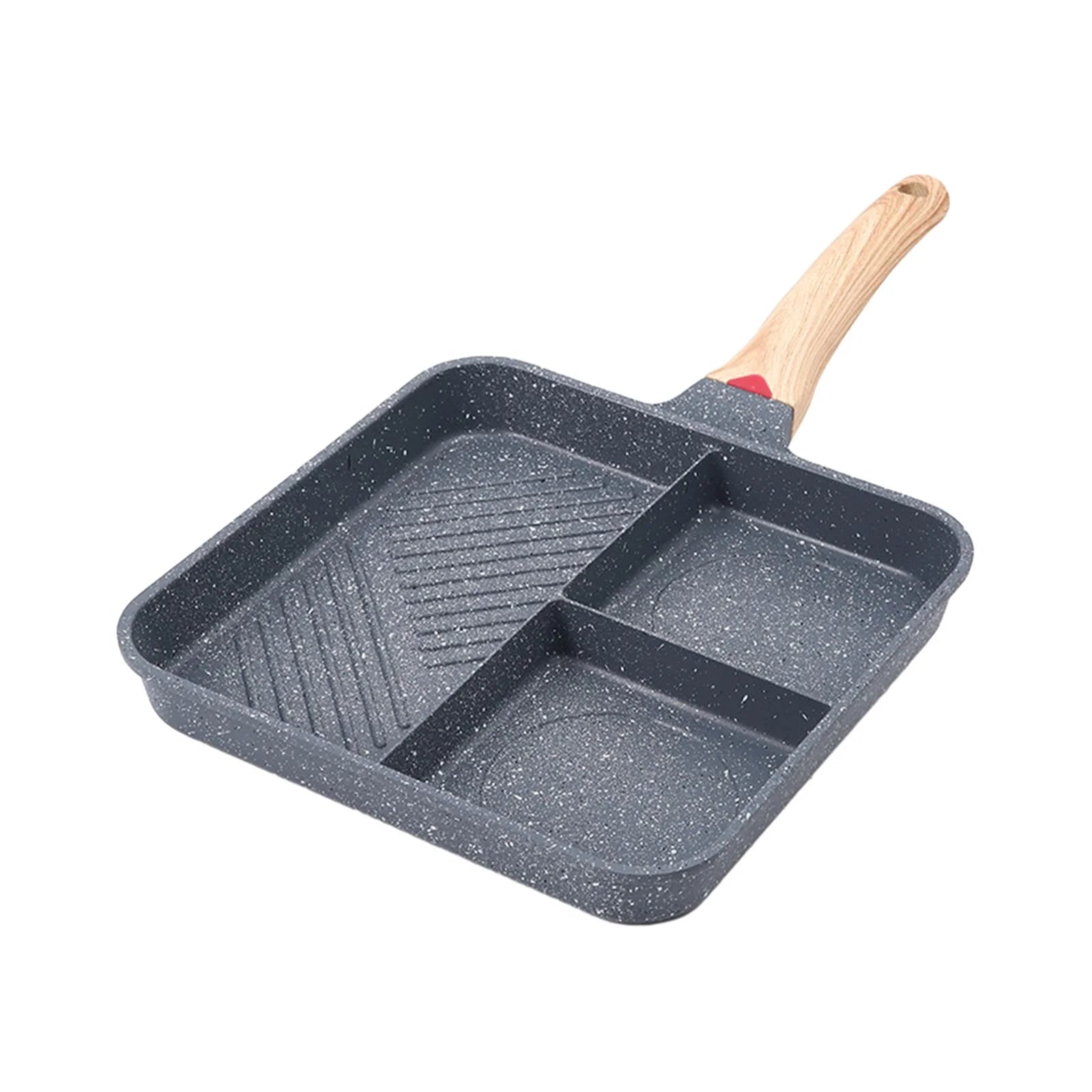 3 Section Nonstick Breakfast Frying Pan O682319