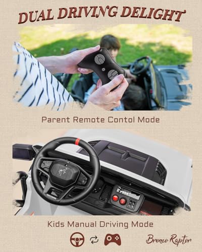 24V Ride on Car for Big Kids, 2 Seater with Remote Control, Pink O4976