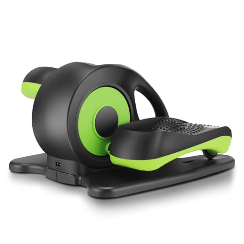Under Desk Elliptical Machine - Quiet Pedal Exerciser for Seniors, Office & Home N263