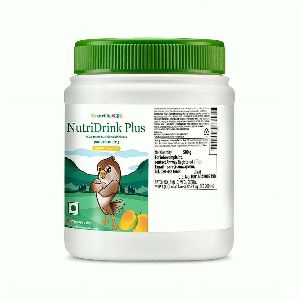 Kids NutriDrink Plus Mango Flavour 500 gm S416508