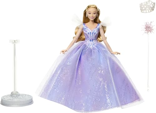 Deluxe Glinda Fashion Doll with Removable Outfit & 3 Accessories A532950