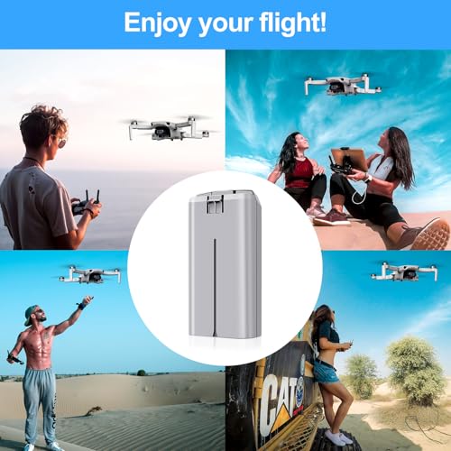 2-Pack Mini Drone Intelligent Flight Battery 2400mAh 31 Min I851932
