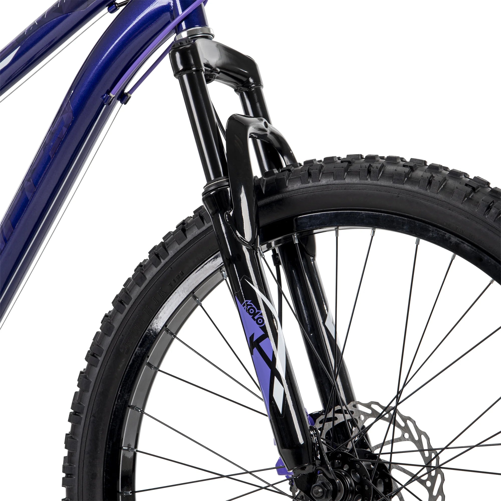 Girls' 24-inch Mountain Bike, 18-speed, Purple Q121