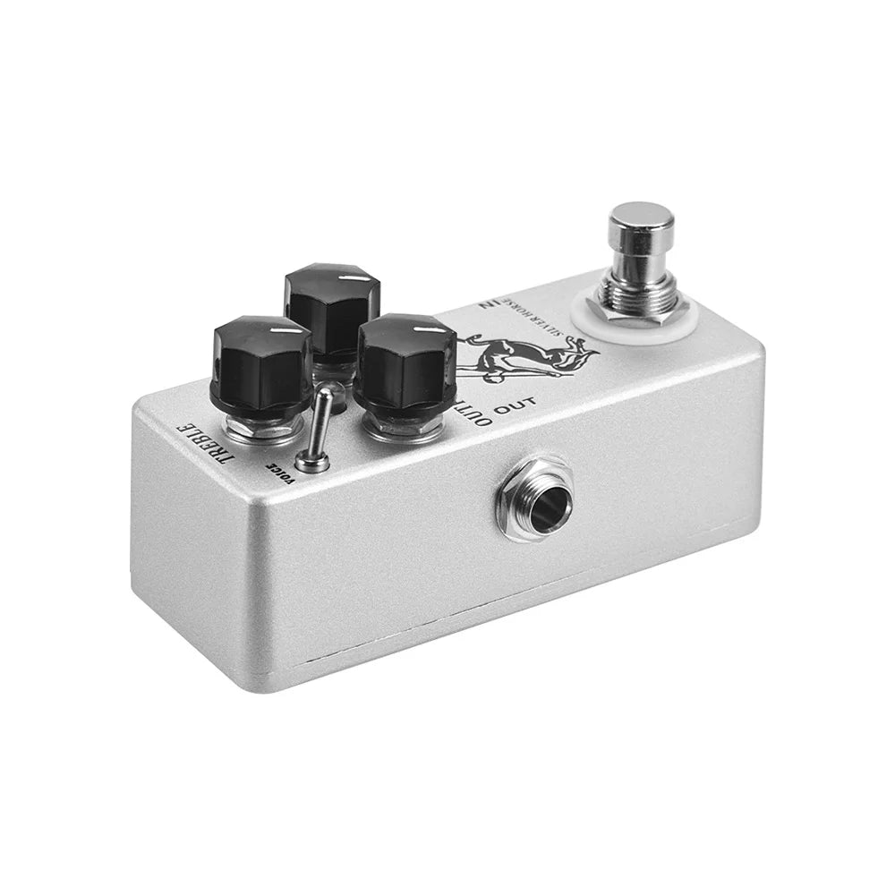 Silver Horse Overdrive Boost Guitar Effect Pedal V88440