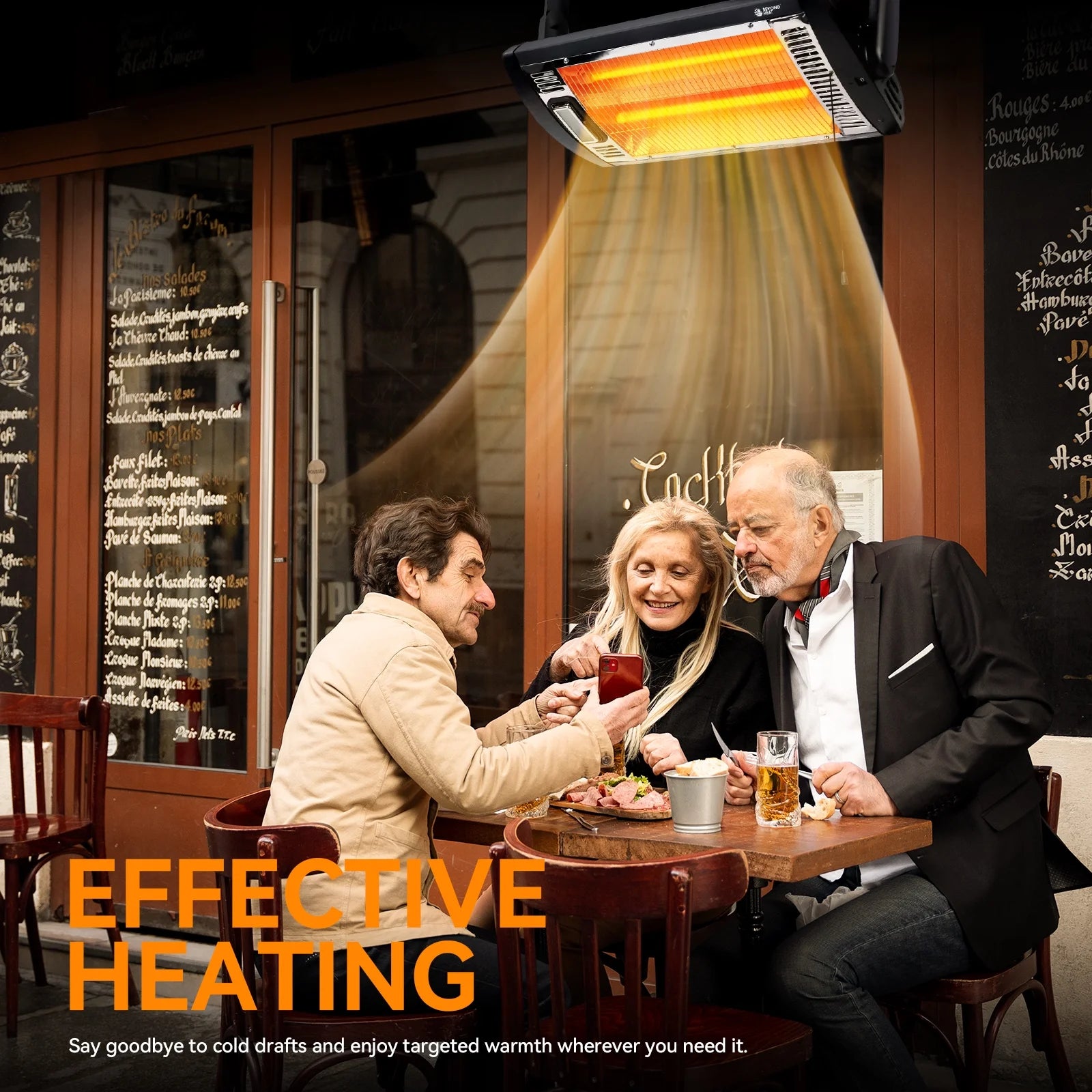 Ceiling Mount Quartz Heater Z586