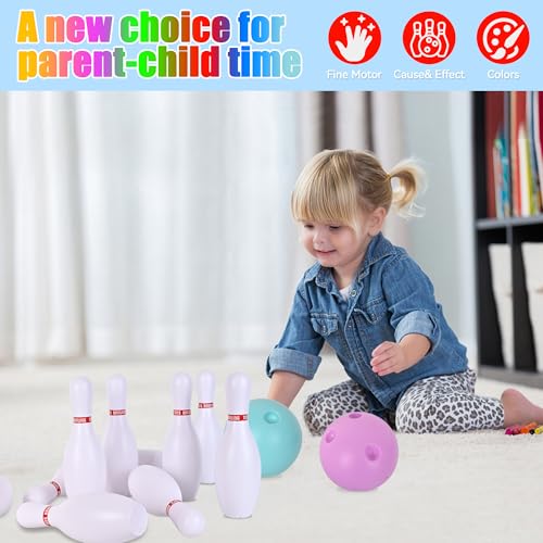 Bowling Set for Kids and Adults, Outdoor Party Game X271556