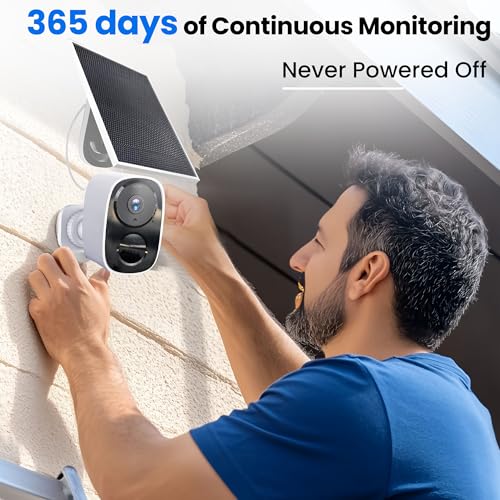 2K Wireless Outdoor Security Camera, Battery Powered, AI Motion Detection N98013