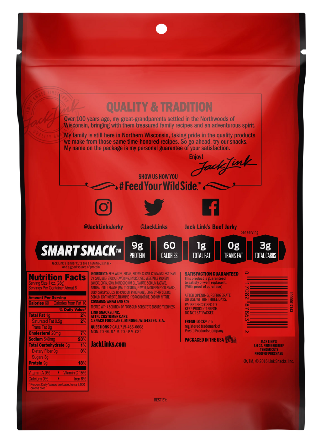 Prime Rib Seasoning 5.6oz Resealable Bag R546237