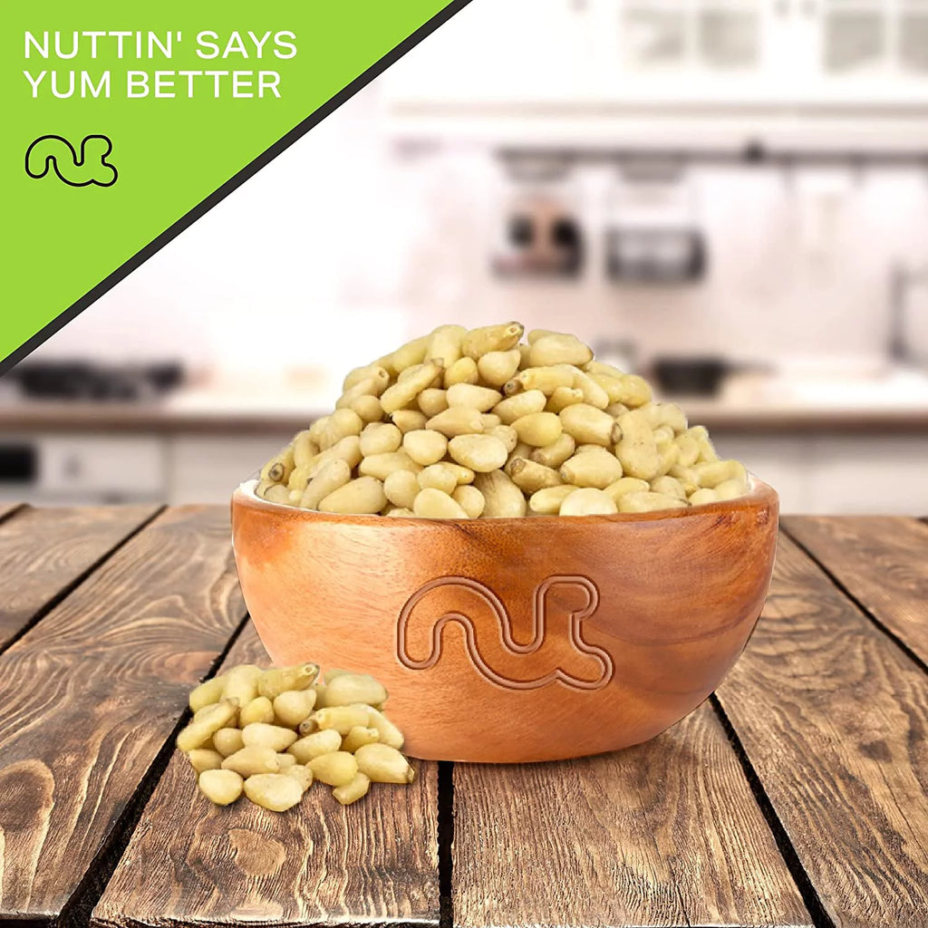 Raw Pine Nuts, Vegan, Kosher, 16oz X348