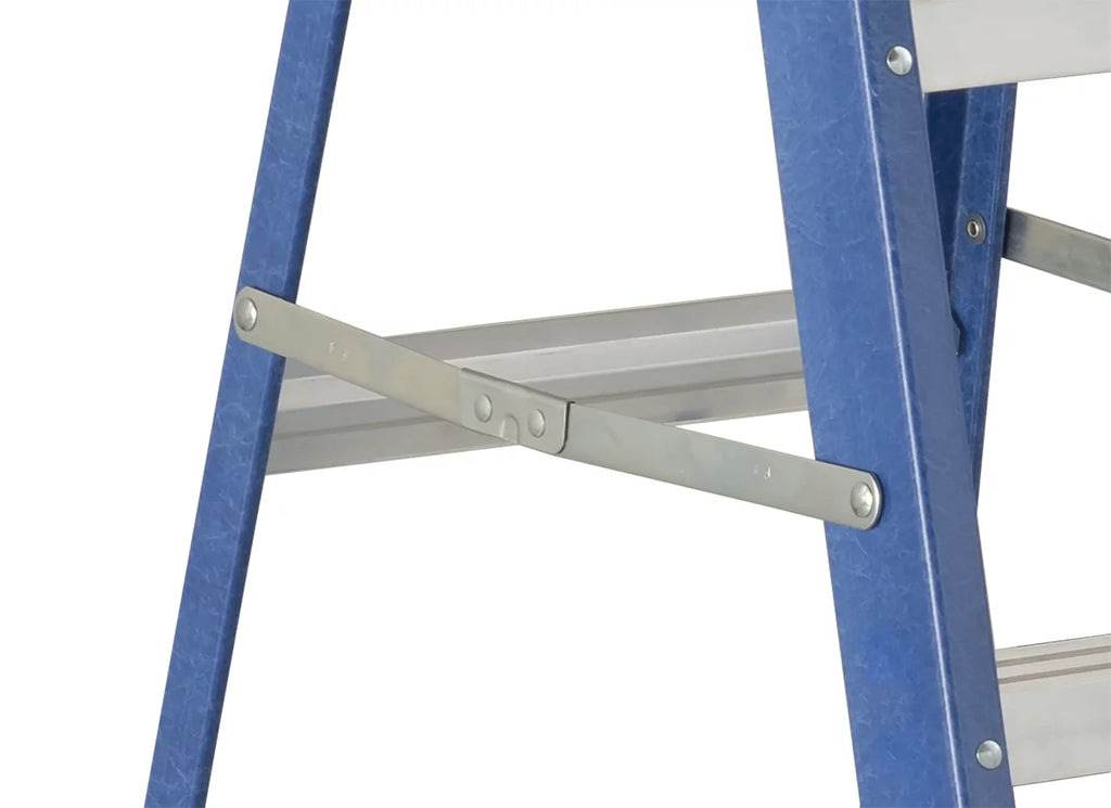 Fiberglass Step Ladder, 10 ft Reach, 225 lb Capacity O6163