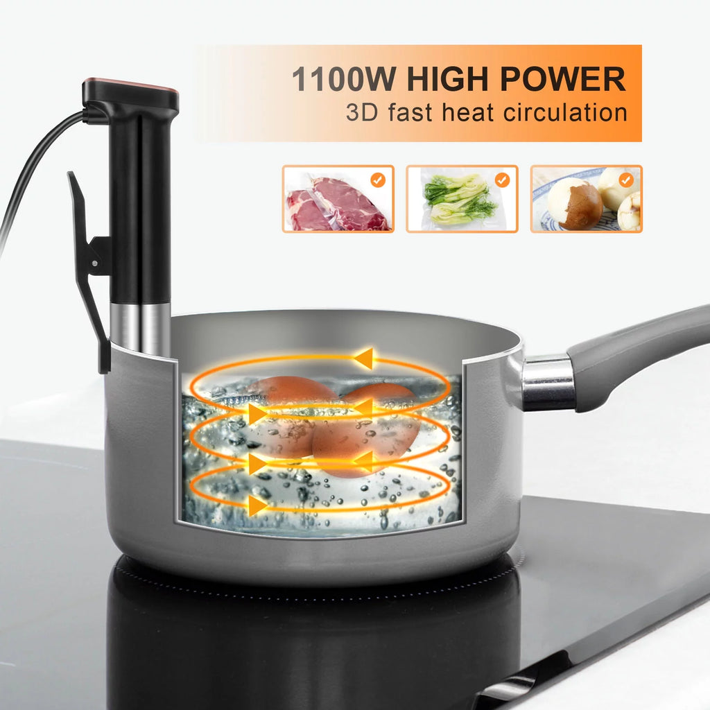 Sous Vide Precision Cooker 1100W Immersion Circulator M24117
