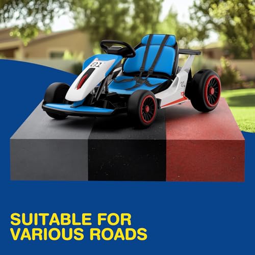 24V Electric Go Kart for Big Kids with 5-Point Safety Belt L11939
