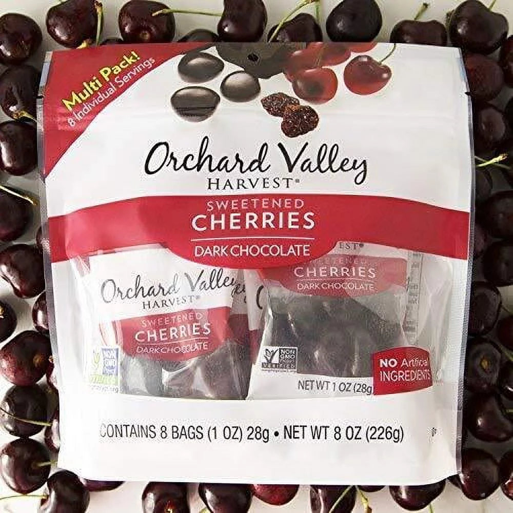 Dark Chocolate Cherries, 1 oz, Non-GMO F7955
