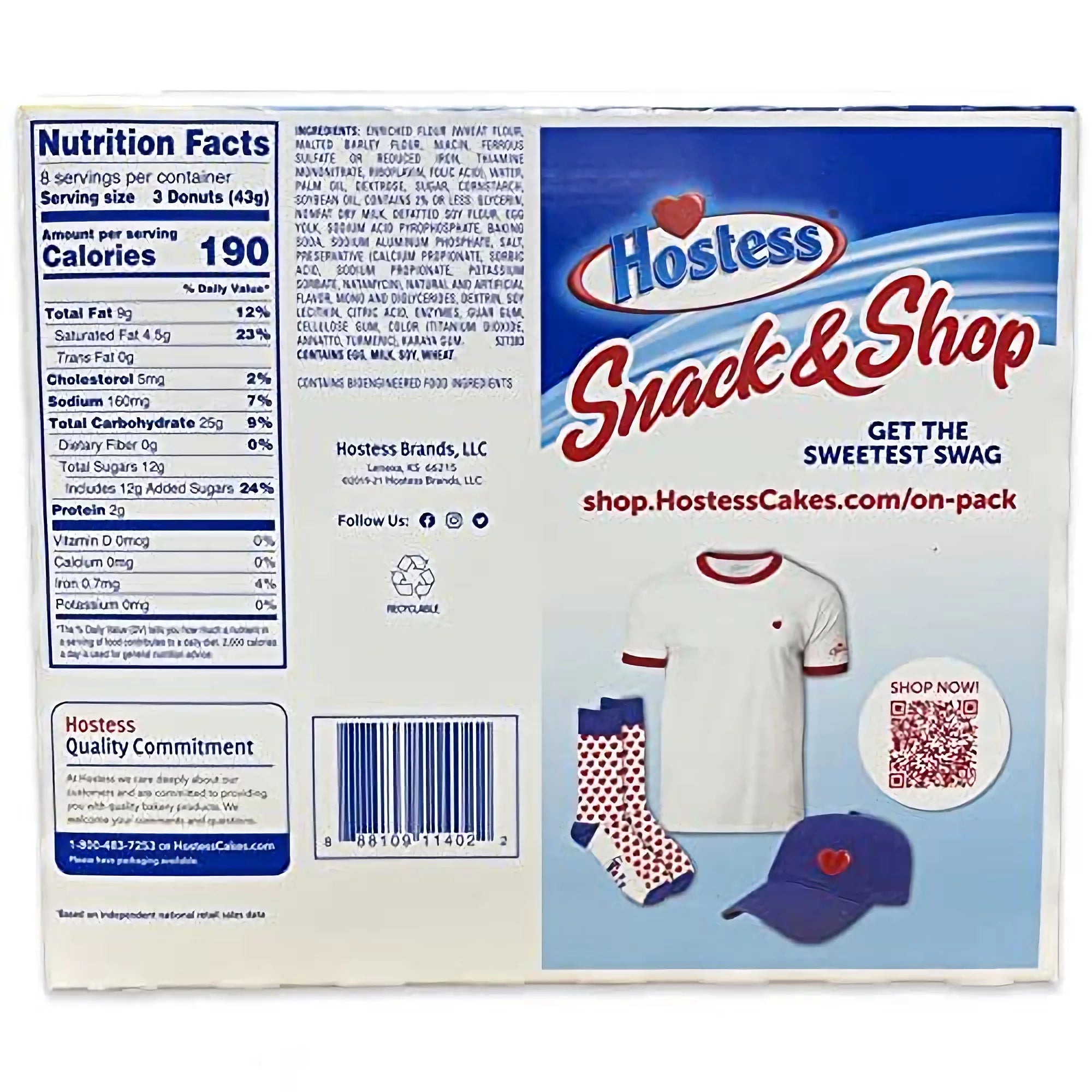 Powdered Donuts Bulk Value Pack, 96 Total A307