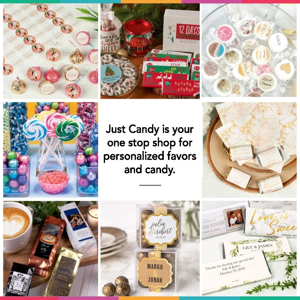 131 Pcs Baby Shower Candy Party Favors Chocolate & Kisses O471958