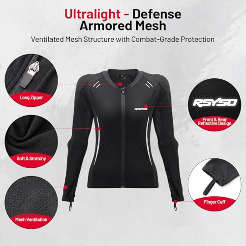 Women's CE Certified Motorcycle Riding Shirt U417278