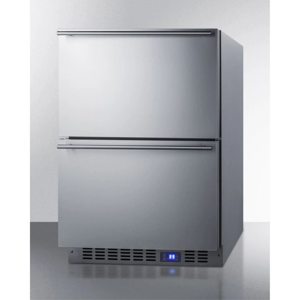 24" Built-In 2-Drawer All-Refrigerator G895