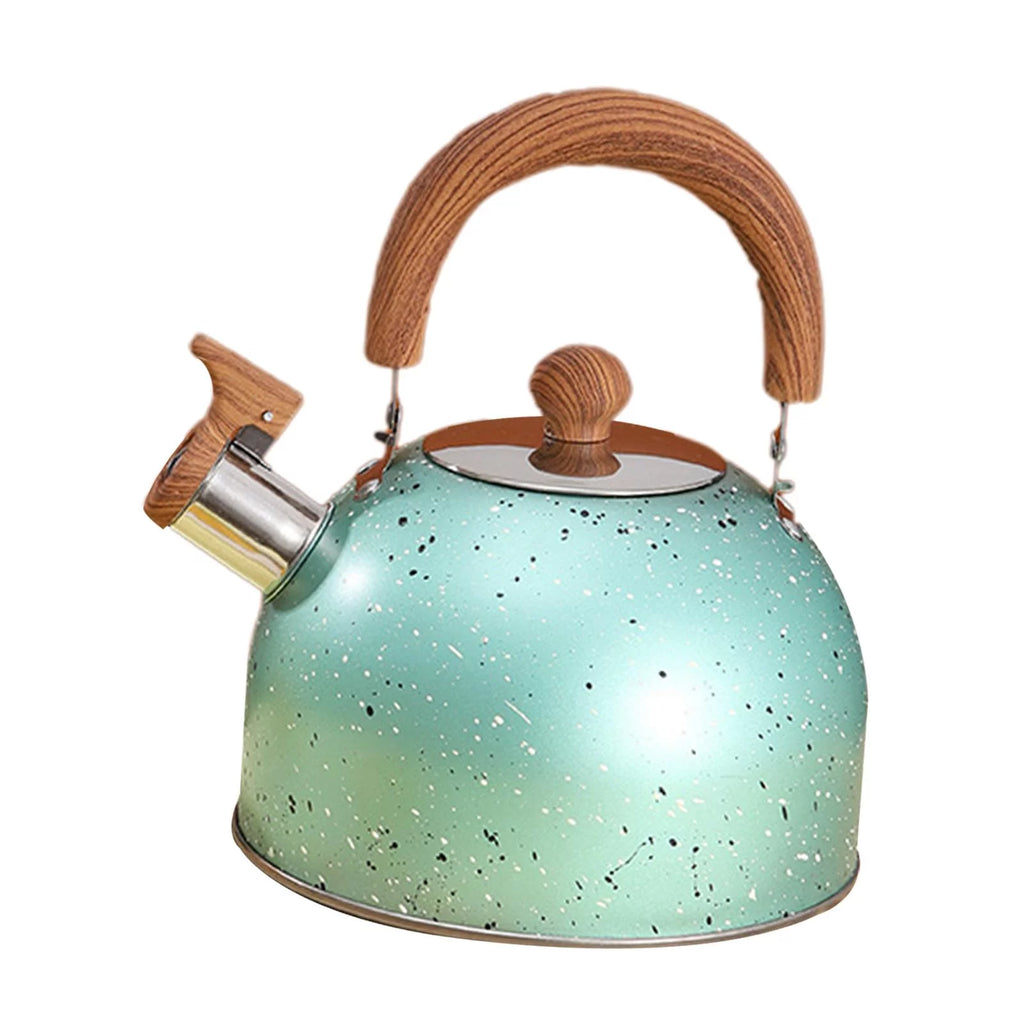 Green Whistling Water Kettle Y589